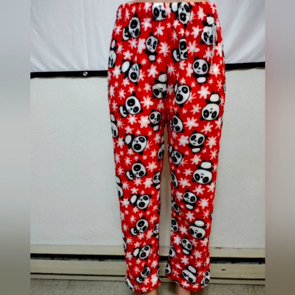 Panda bear pajama pants NWT